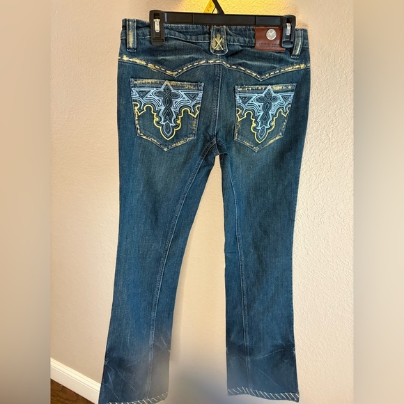 Antik Denim Fawcett 5 Pocket Low Rise Flare Jeans/ NWT/ Size 28 - Picture 7 of 11